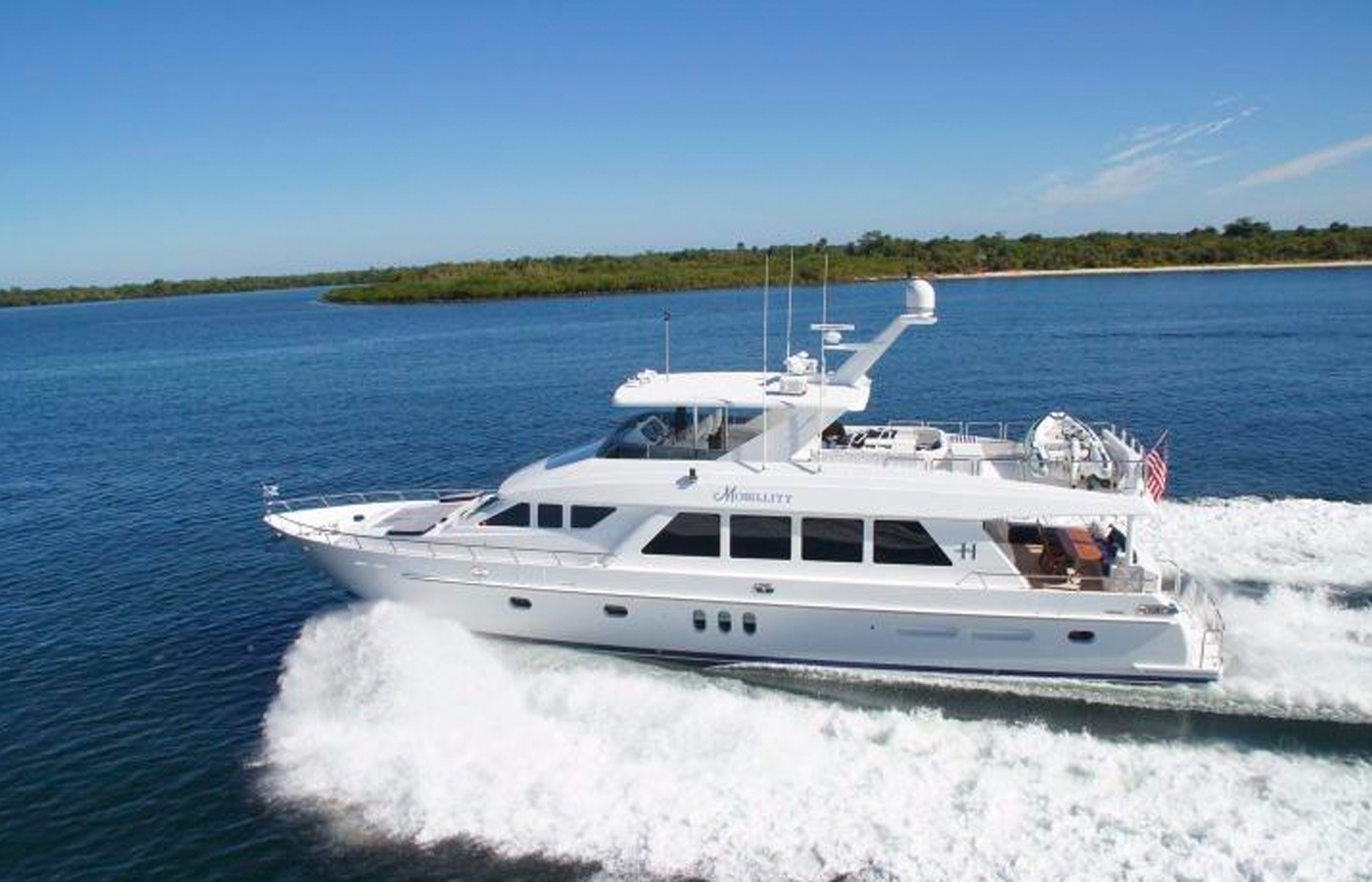 84′ Hargrave MOBILLITY Sold By Denison Yacht Brokers