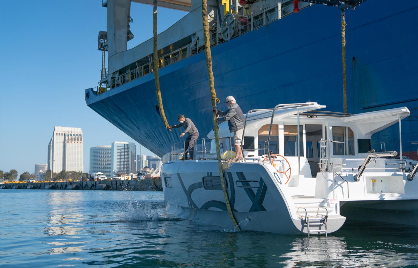 Excess Catamaran Delivered To San Diego [New XCS12 For Sale]