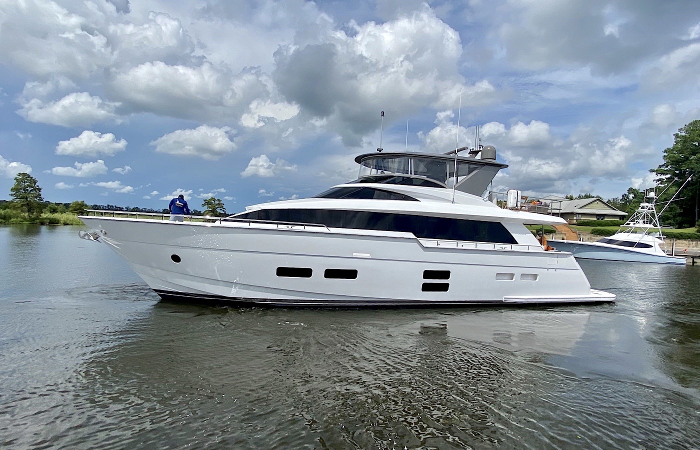 Hatteras 75′ SKYFALL Sold By Kevin Frawley