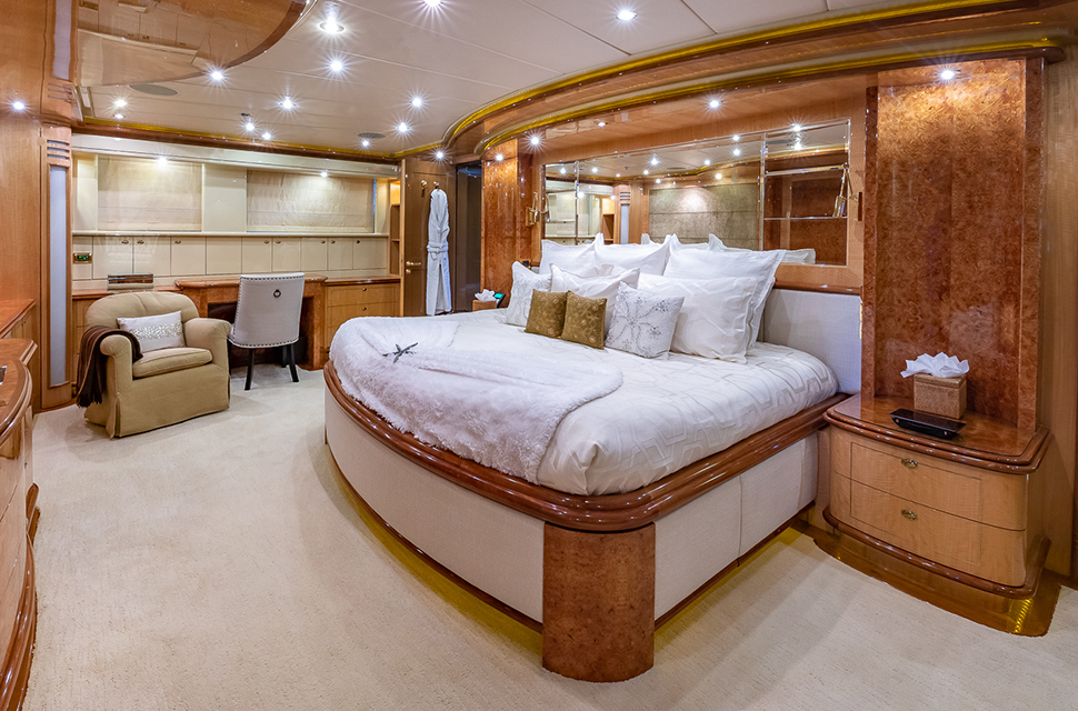Two Master Staterooms