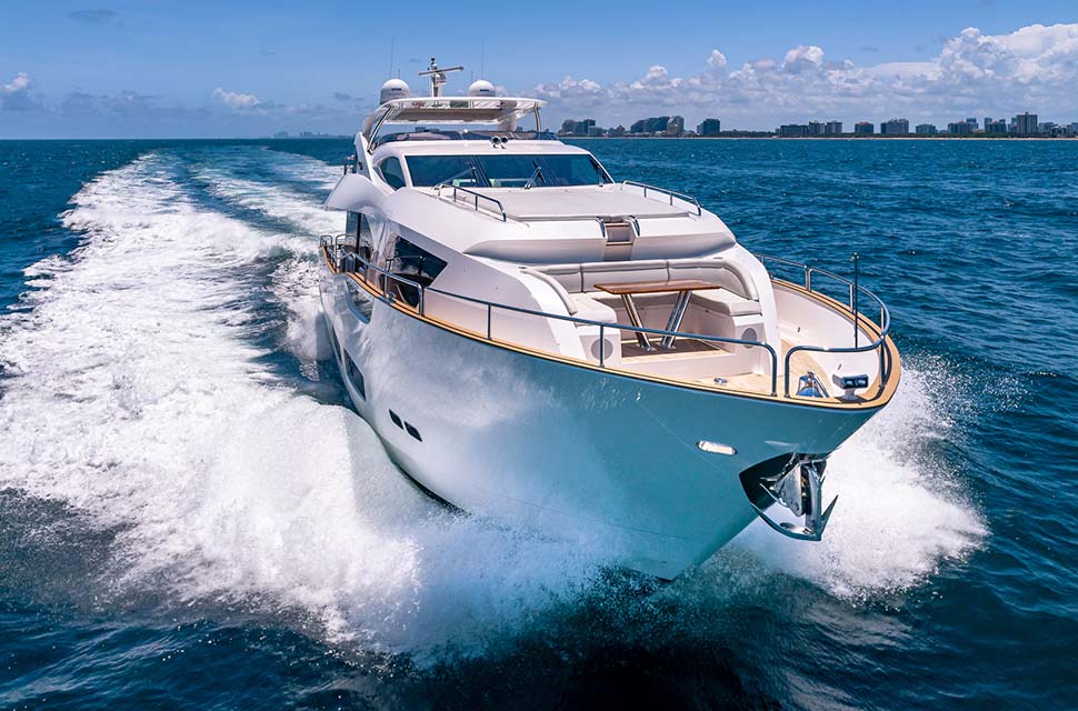 Luxury Yacht Rental: MIRRACLE | 90' Sunseeker - photo 2