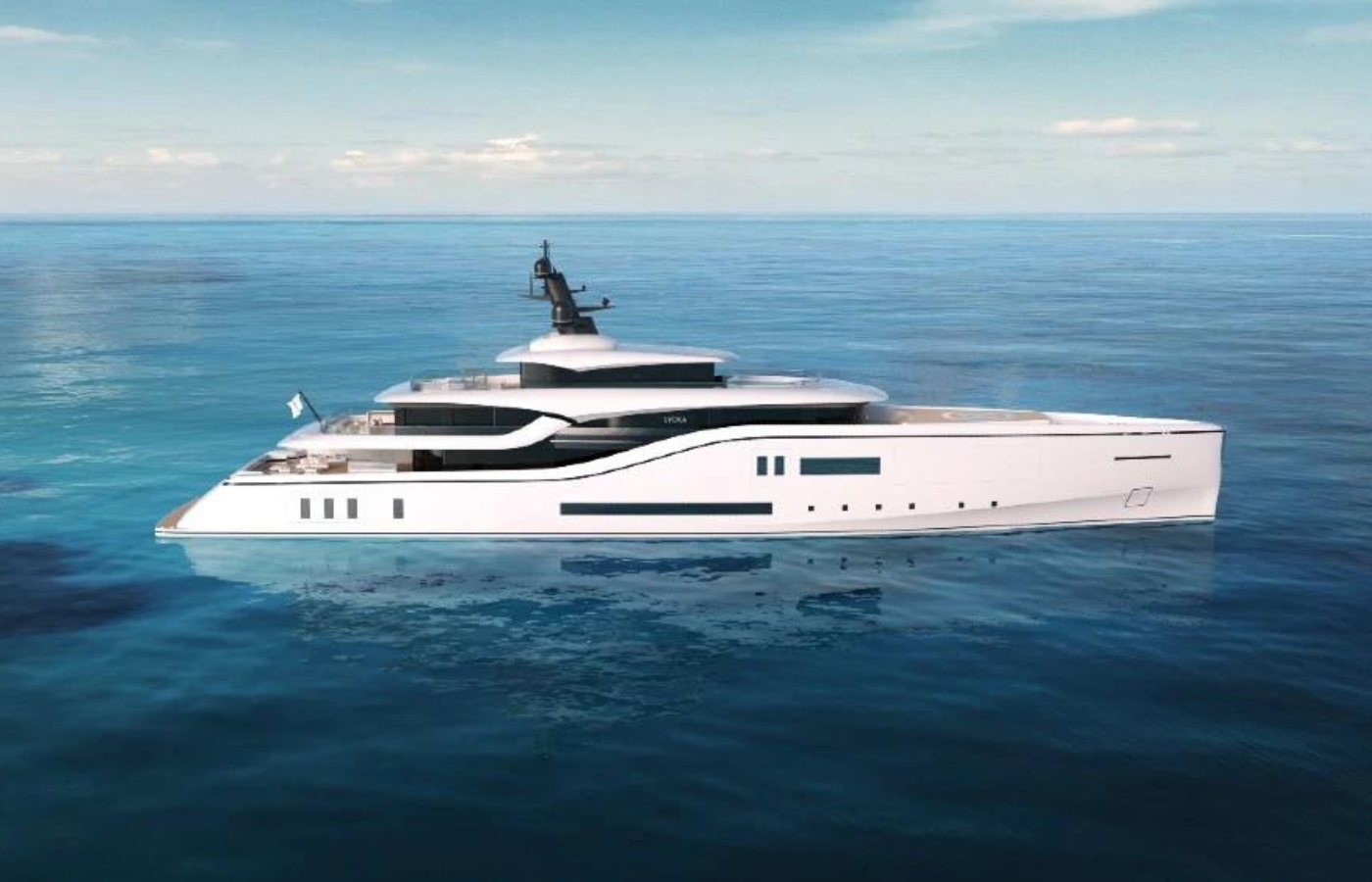 This Future-Proof 253-Foot Superyacht Concept Was Made to Run on Diesel, Hydrogen or Biofuels [In the News]