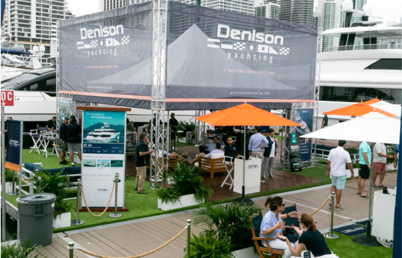 Denison Yachting Exhibits at The Discover Boating Miami International Boat Show [In the News]