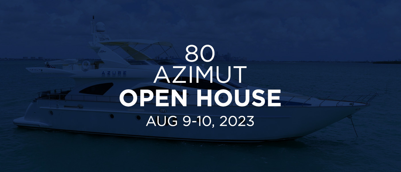 80 Azimut Yacht at Bayshore Landing [Open House]