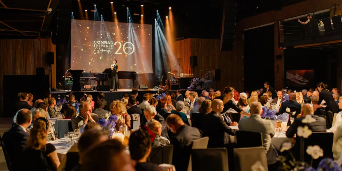 Conrad Celebrates 20 Years: Denison Yachting Attends Anniversary Event