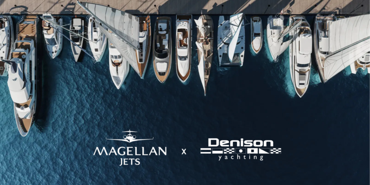 Magellan Jets Announces Partnership with Denison Yachting [In the News]