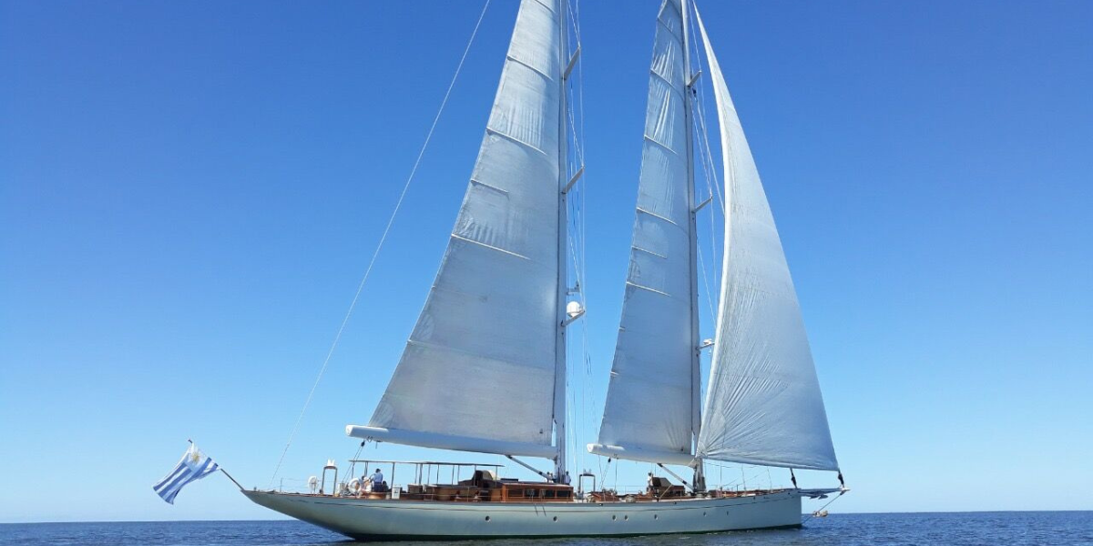53m Astillero Buquebus Sailing Yacht Doña Francisca for Sale [in the News]