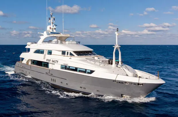 135' STAY SALTY yacht for charter