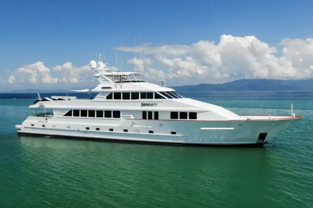 122' SERENITY yacht for charter