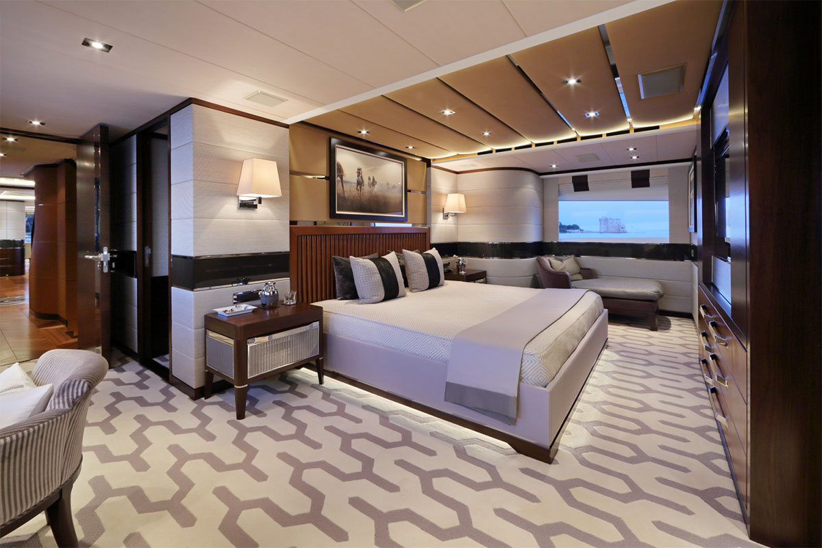 FOUR BEAUTIFUL STATEROOMS