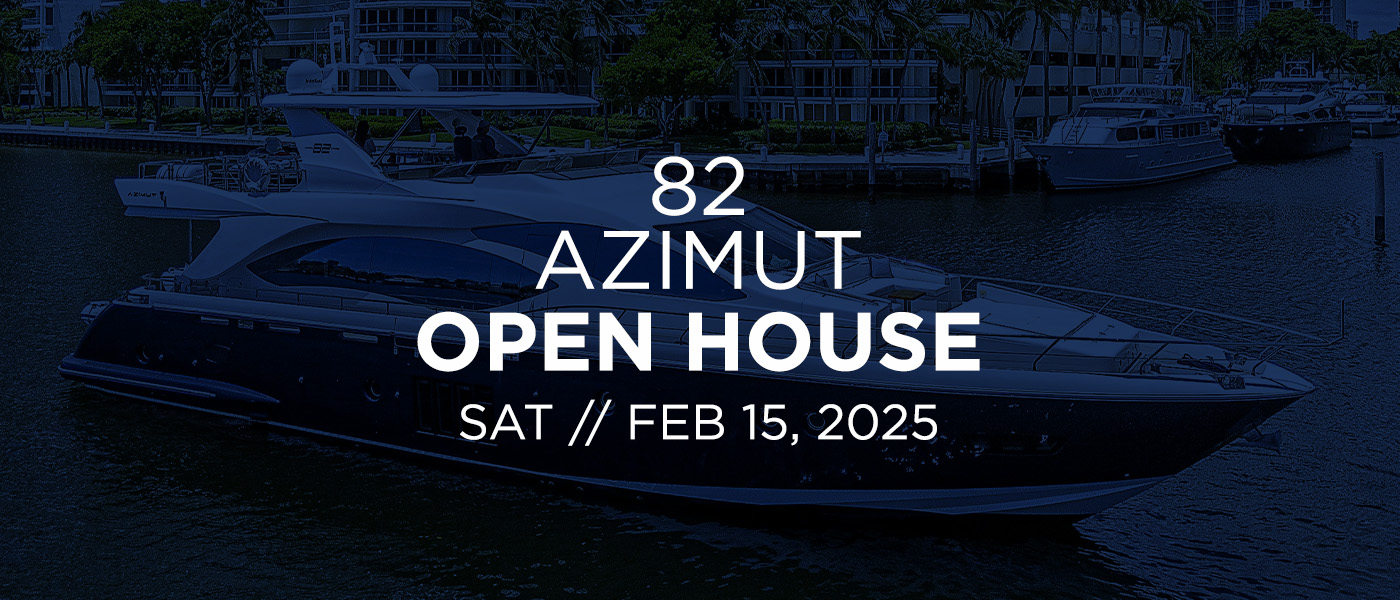 82′ Azimut Open House in Aventura, FL [RESET]