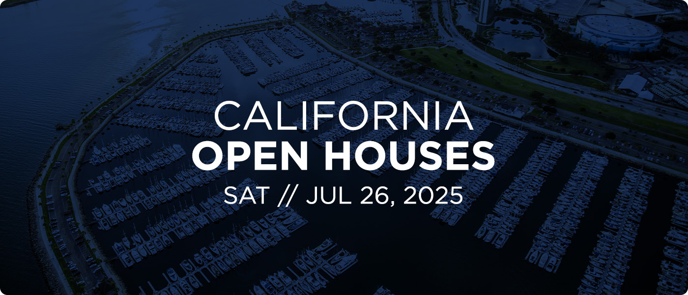 Marina del Rey and San Diego Open Houses [Saturday, July 26, 2025]