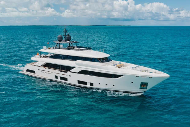 121' EROS yacht for charter