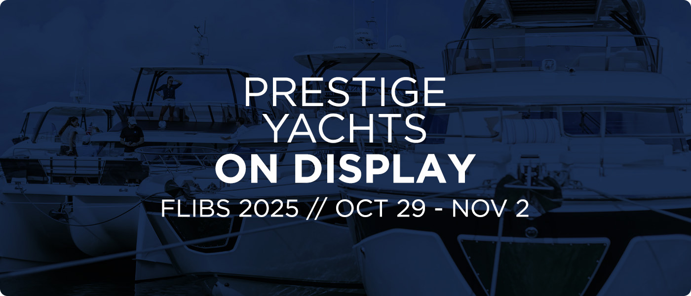Prestige Yachts On Display at the Fort Lauderdale Boat Show 2025 [FLIBS]