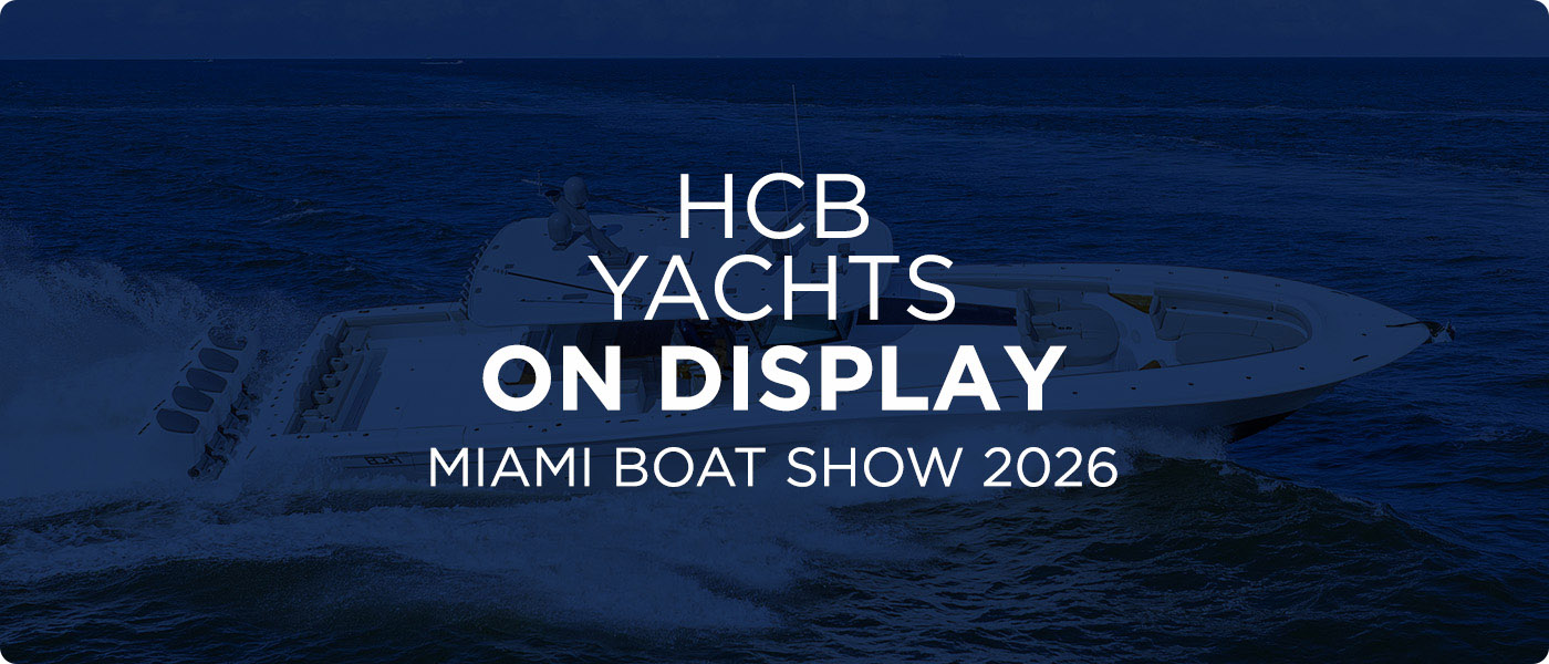 HCB Yachts On Display at the Miami Boat Show 2026 [MIBS]