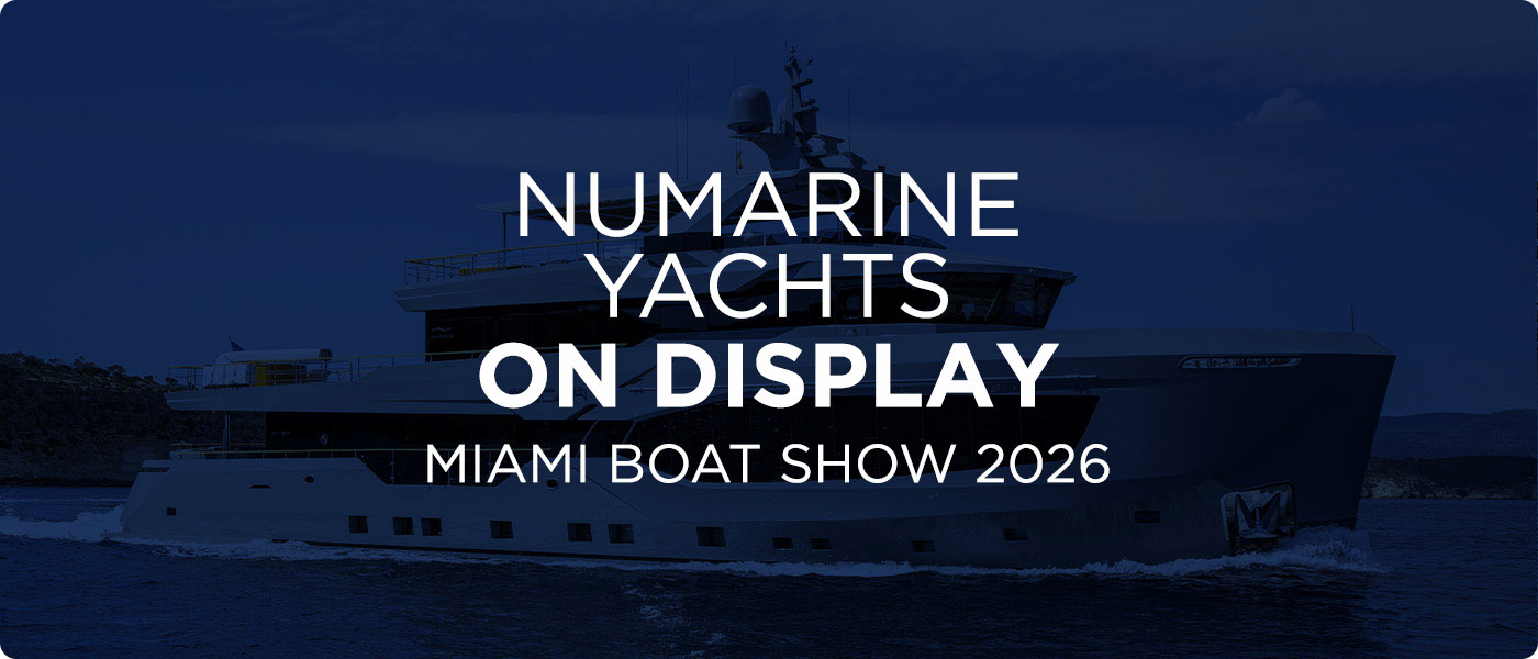 Numarine Yachts On Display at the Miami Boat Show 2026 [MIBS]