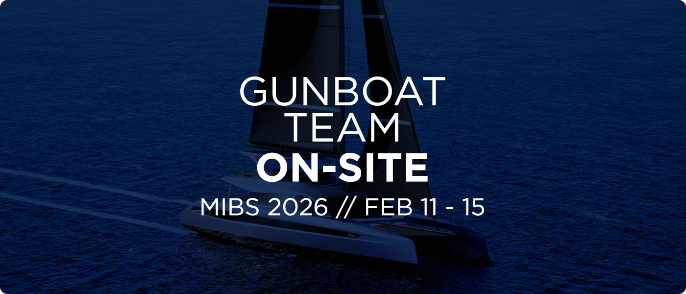 Meet the Gunboat Team at the Miami Boat Show 2026 [MIBS]