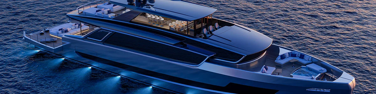 ISA Yachts Begins Construction on Second Viper 130 Superyacht