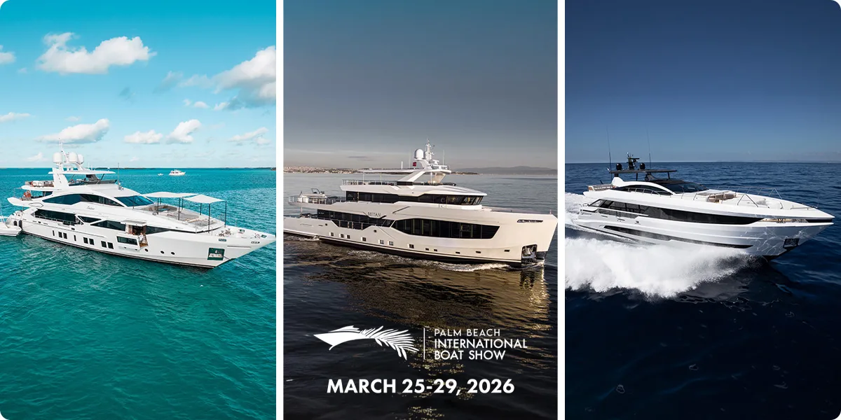 3 Yachts to See at the 2026 Palm Beach International Boat Show