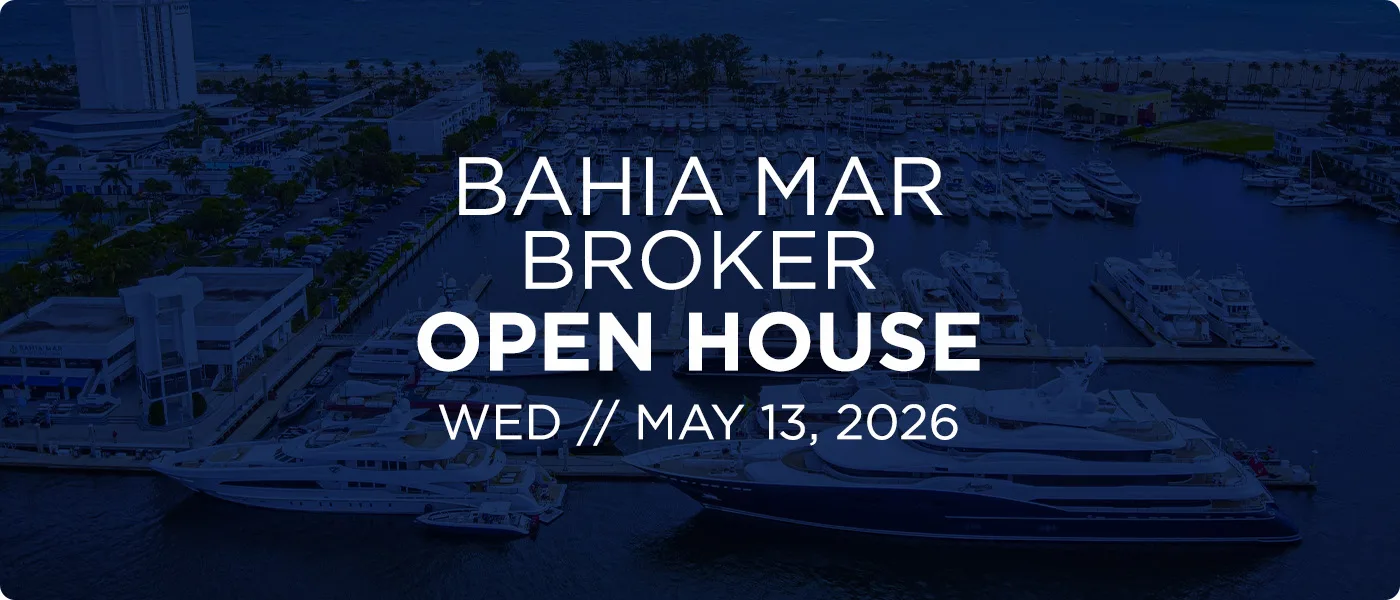 Bahia Mar Yachting Center Broker Open House [Yachts On Display]
