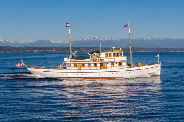 96' BLUE PETER yacht for charter